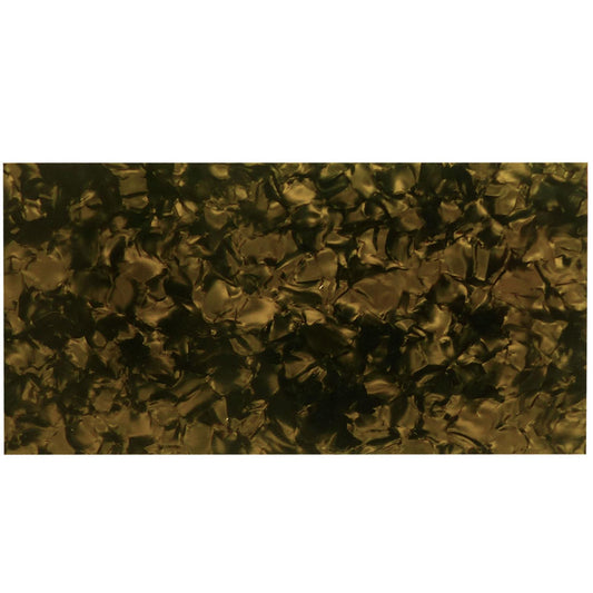 Incudo Brass Pearloid Celluloid Sheet - 200x100x0.96mm (7.9x3.94x0.04")