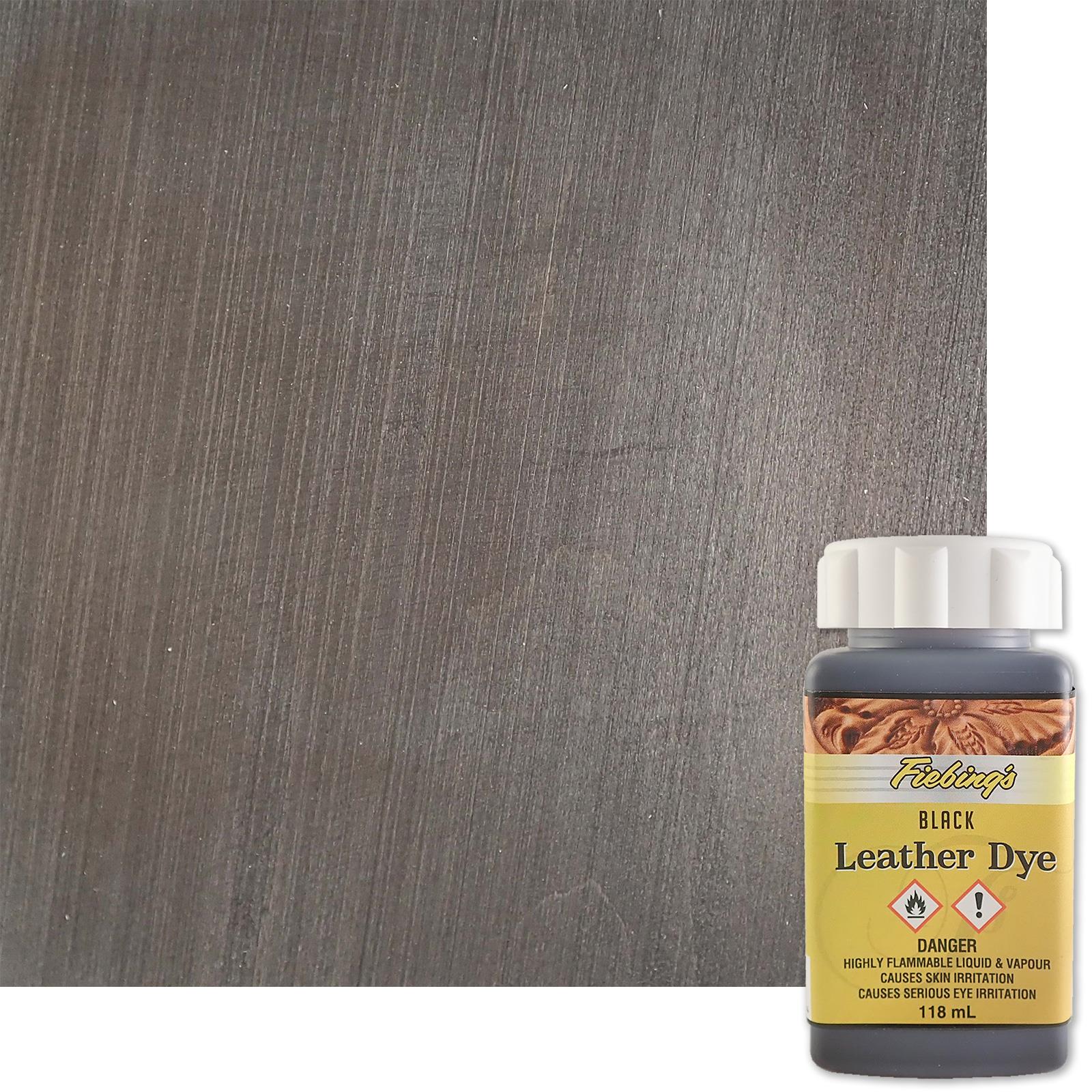 Fiebings Black Leather Dye - 118ml – Pro Luthier Supply