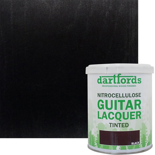dartfords Tint Black Nitrocellulose Guitar Lacquer - 1 litre Tin