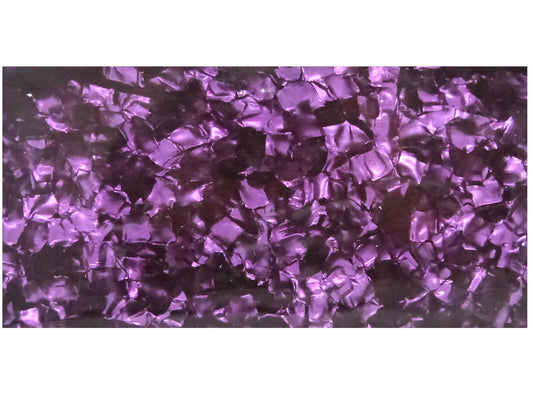 Incudo Purple Pearloid Celluloid Sheet - 200x100x0.71mm (7.9x3.94x0.03")
