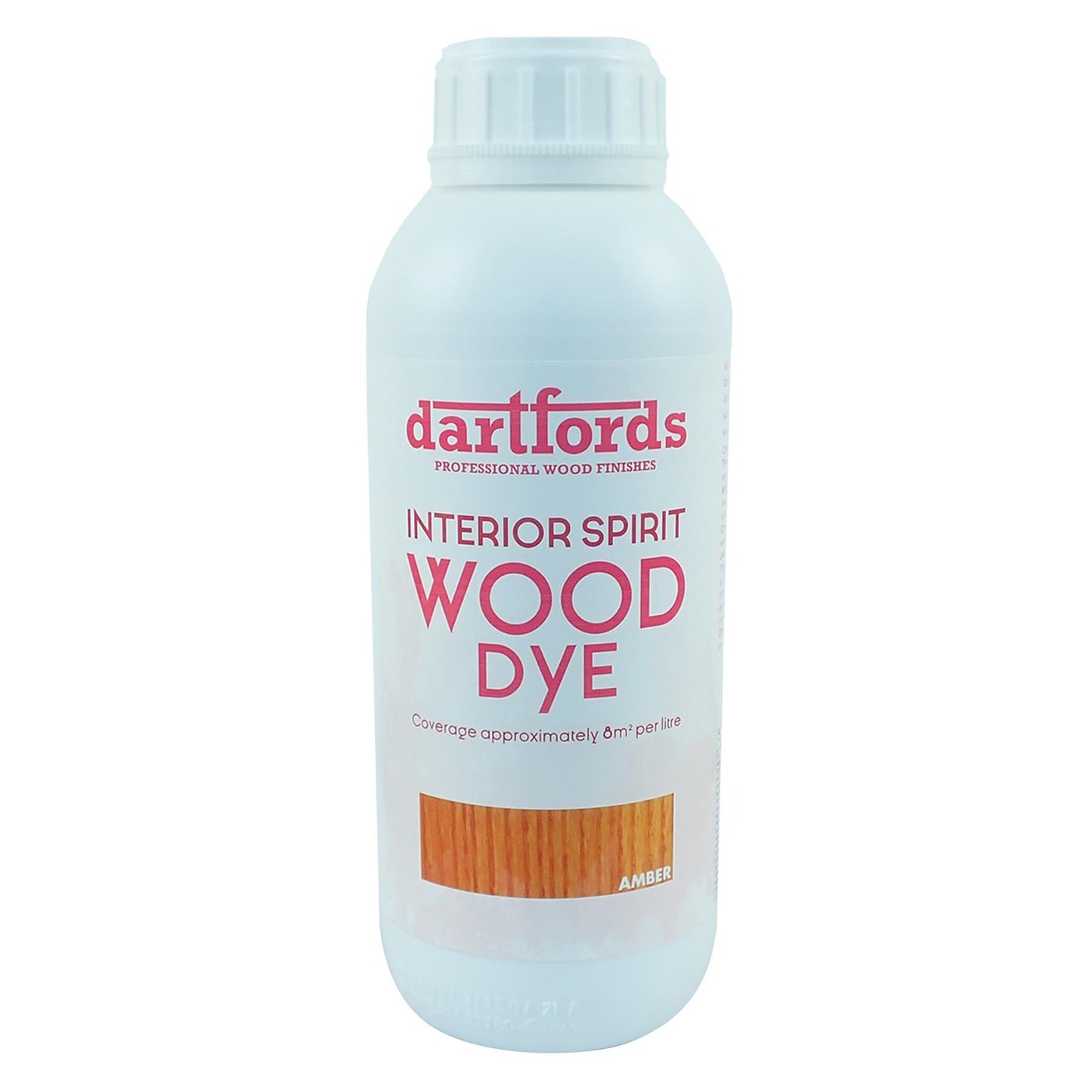 dartfords Amber Interior Spirit Based Wood Dye - 1 litre Tin