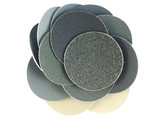 Micro-Mesh Velcro Backed Discs - 76.2mm (3"), Set of 13, 60m x -1200m x 3"