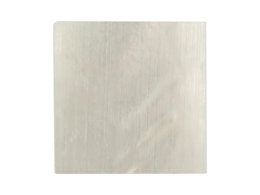 Incudo White Mother of Pearl Inlay Blank - 20x20x2mm (0.79x0.79x0.08")