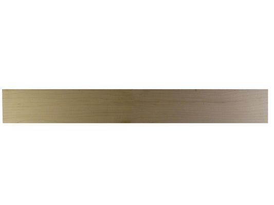 Turners' Mill Plain Maple Guitar Fingerboard Blank (Unslotted) - 530x70x6mm (20.9x2.76x0.24")