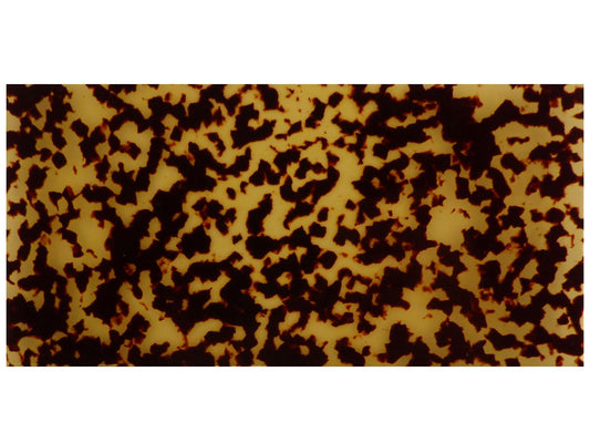 Incudo Vintage Spotted Tortoiseshell Celluloid Sheet - 200x100x0.8mm (7.9x3.94x0.03")