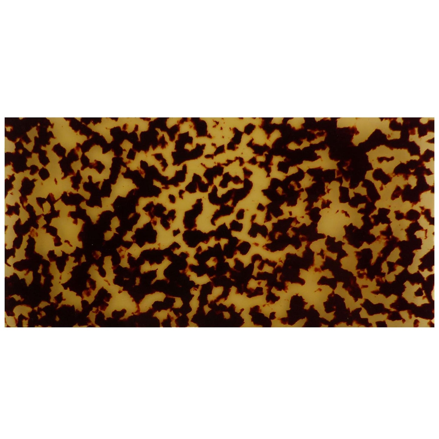 Incudo Vintage Spotted Tortoiseshell Celluloid Sheet - 200x100x0.8mm (7.9x3.94x0.03")