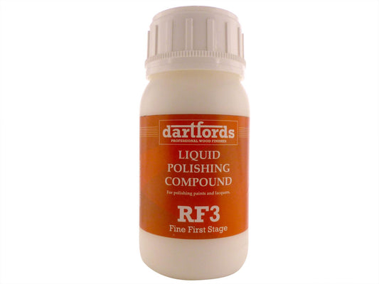 dartfords Liquid Polishing Compound - 230ml Tin, Stage 1 Fine