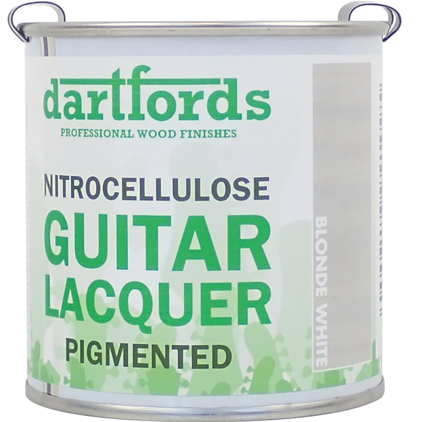 dartfords Blonde White Pigmented Nitrocellulose Guitar Lacquer - 230ml Tin