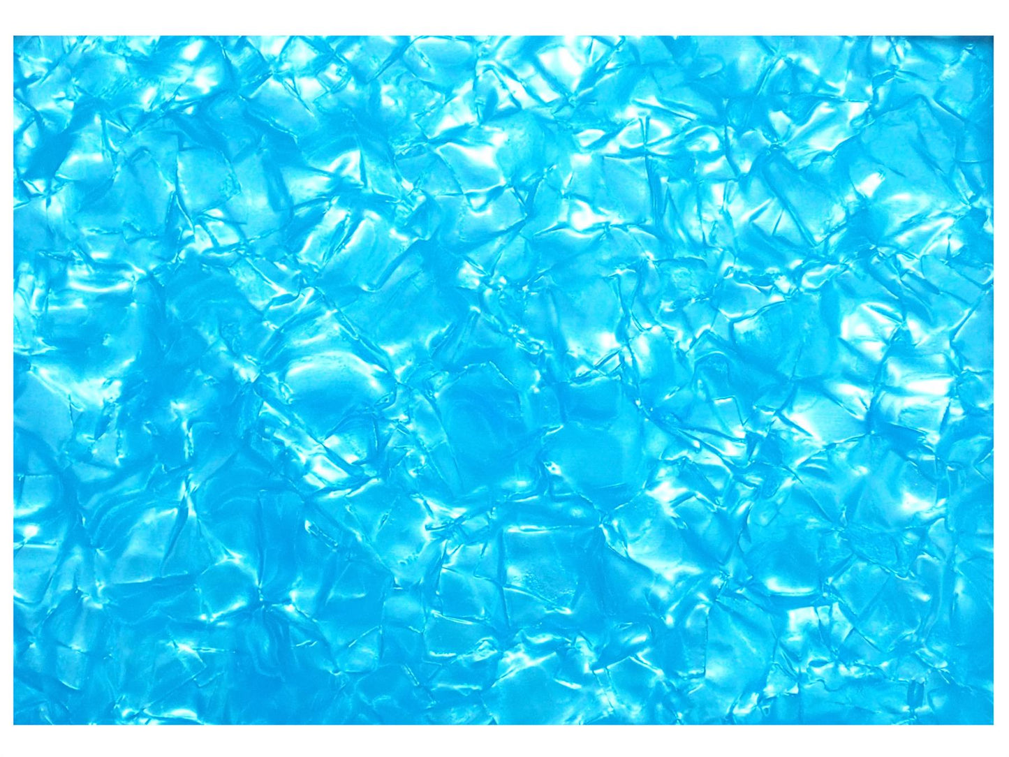 Incudo Light Blue Large Pearloid Celluloid Drum Wrap - 1600x700x0.5mm