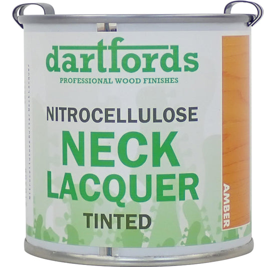 dartfords Amber Nitrocellulose Guitar Neck Lacquer - 230ml Tin