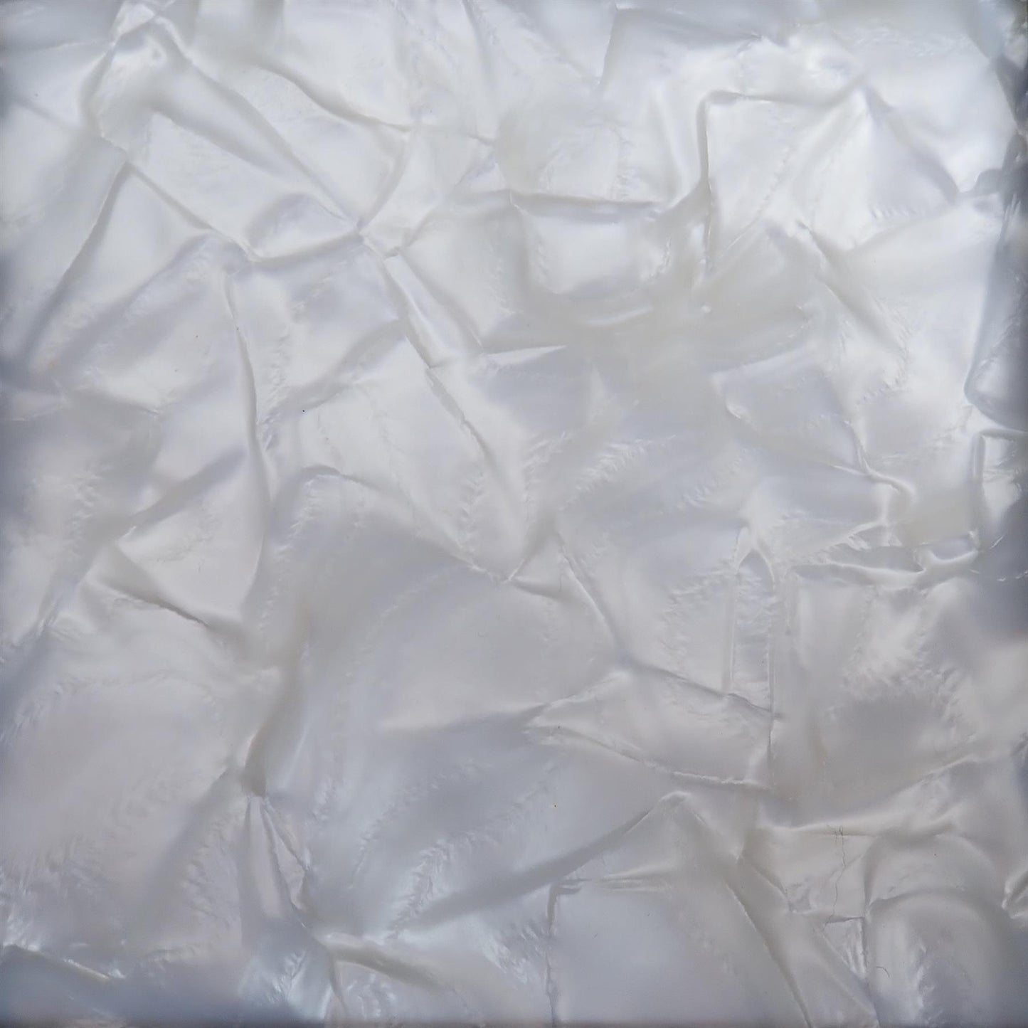 Incudo White Large Pattern Pearloid Celluloid Sheet - 1400x100x2mm