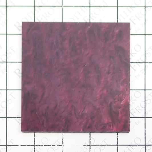Incudo Wine Red Pearl Acrylic Sheet - 500x300x3mm