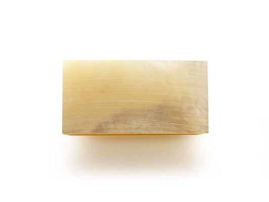 Incudo White Mother of Pearl Inlay Blank - 20x10x5mm (0.79x0.39x0.2")
