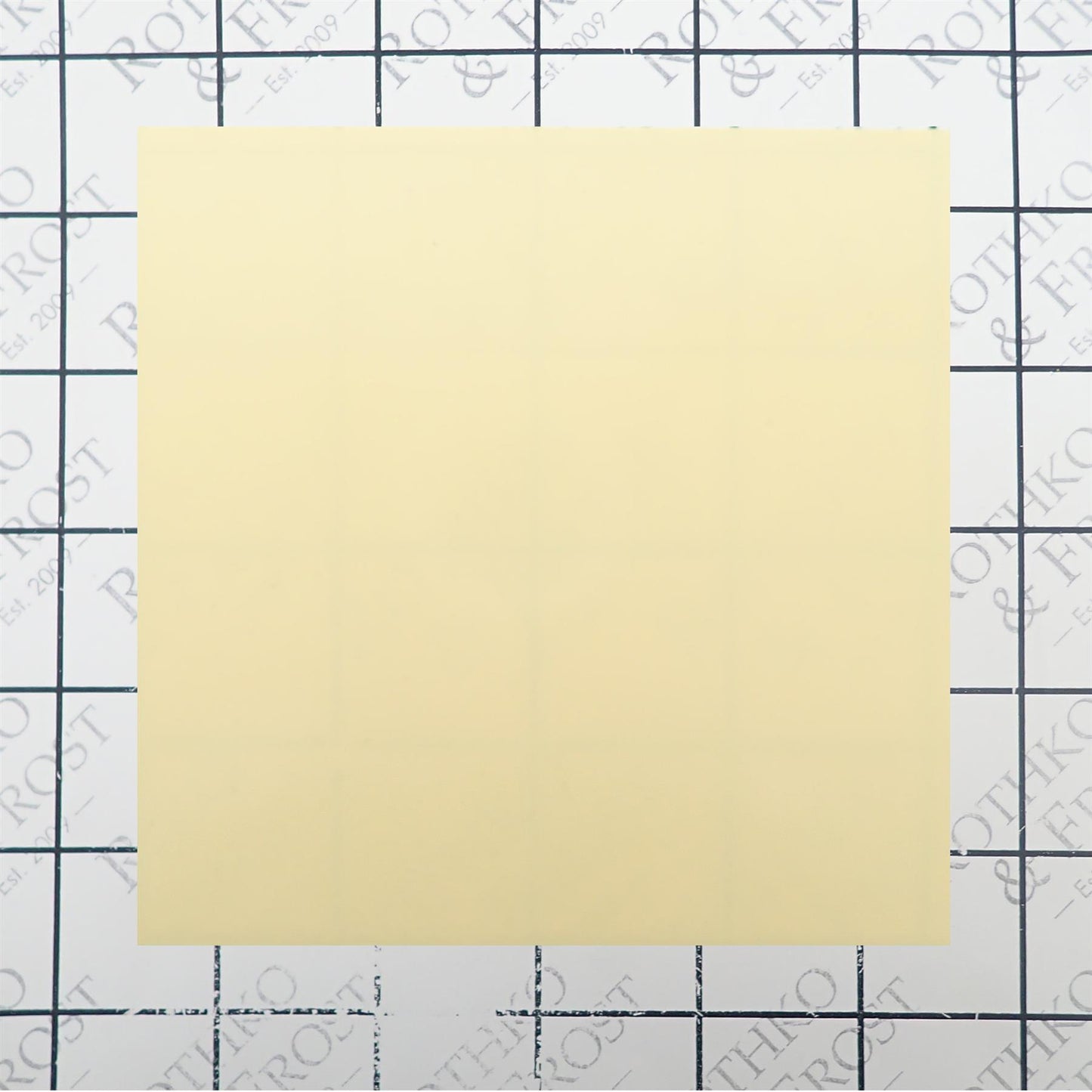 Incudo Cream Plain CAB Blank Binding Sheet - 1700x100x0.5mm