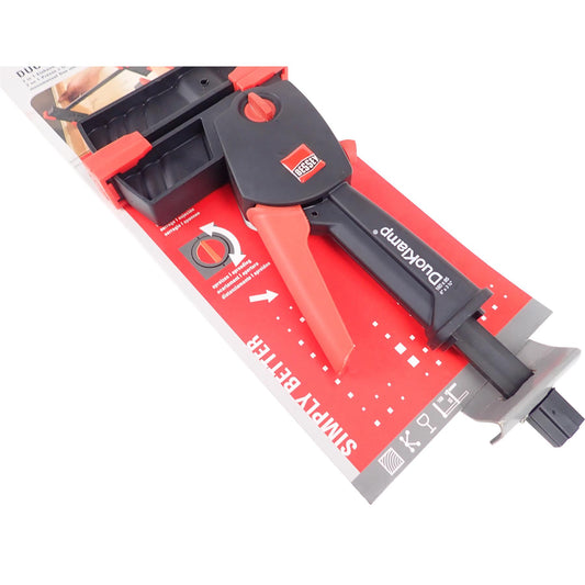 Bessey DUO16-8 Duoklamp One-Handed Lever Clamp - 160mm