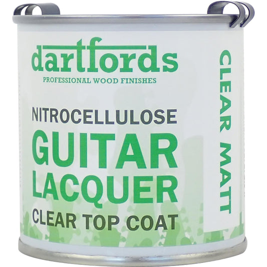 dartfords Matt Clear Nitrocellulose Guitar Lacquer - 230ml Tin