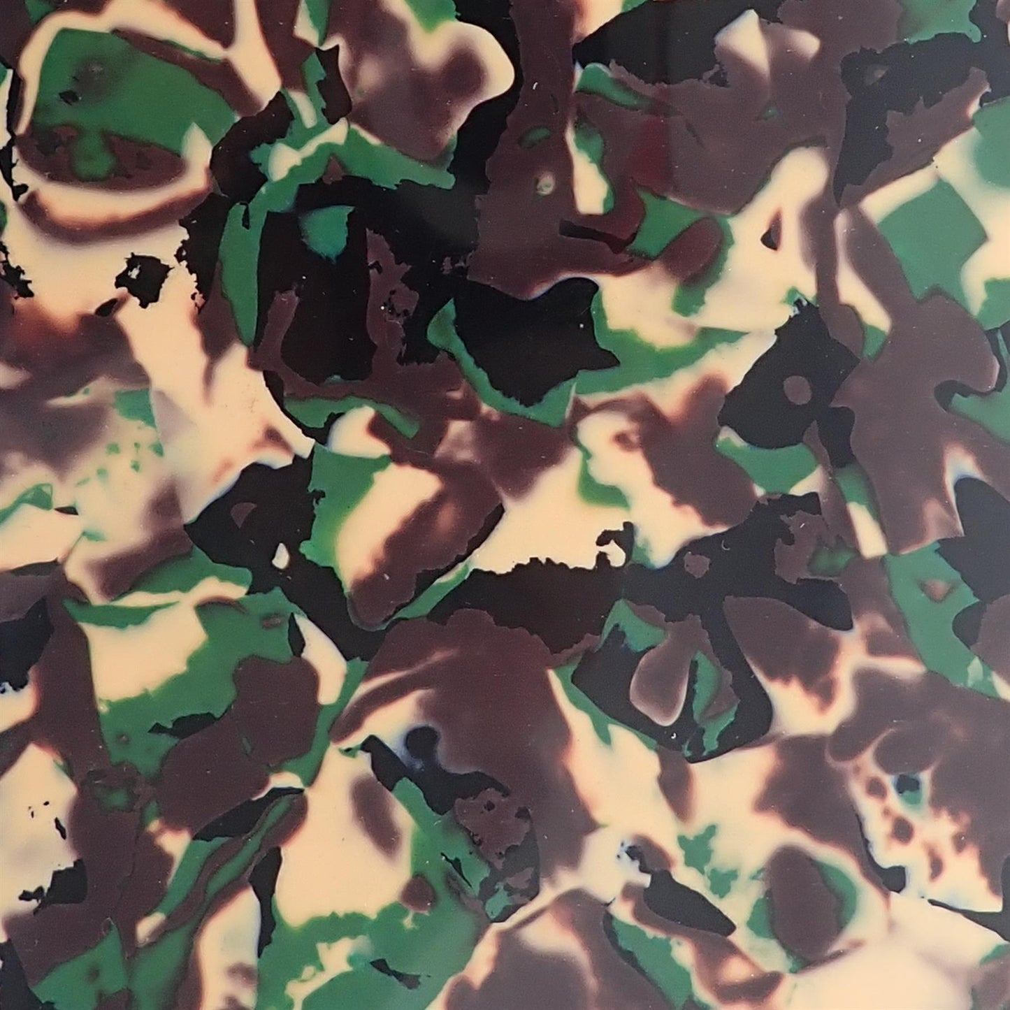 Incudo Jungle Camo Celluloid Sheet - 200x100x0.7mm