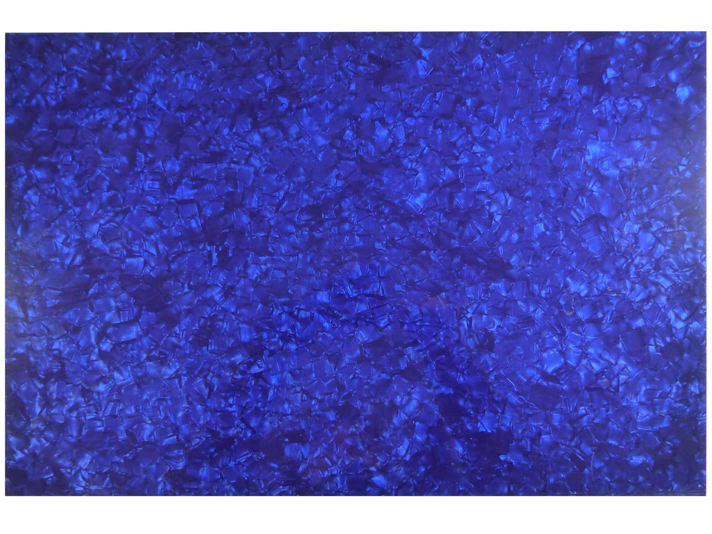 Borderlands Blue Pearloid PVC Sheet - 430x290x2.5mm (16.9x11.42x0.1"), 4-Ply