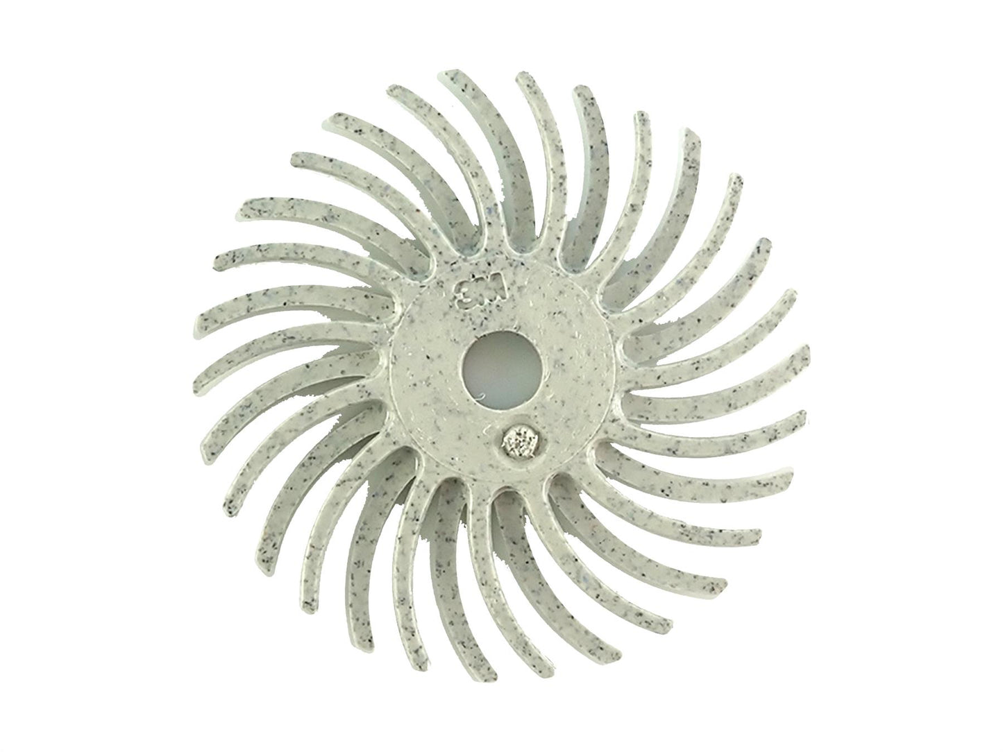 3M Radial Polishing Disc - 25mm (0.98"), Pack of 3, 120 Grit (White)