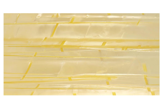 Incudo Yellow Vintage Pearloid Celluloid Sheet - 200x100x2mm (7.9x3.94x0.08")