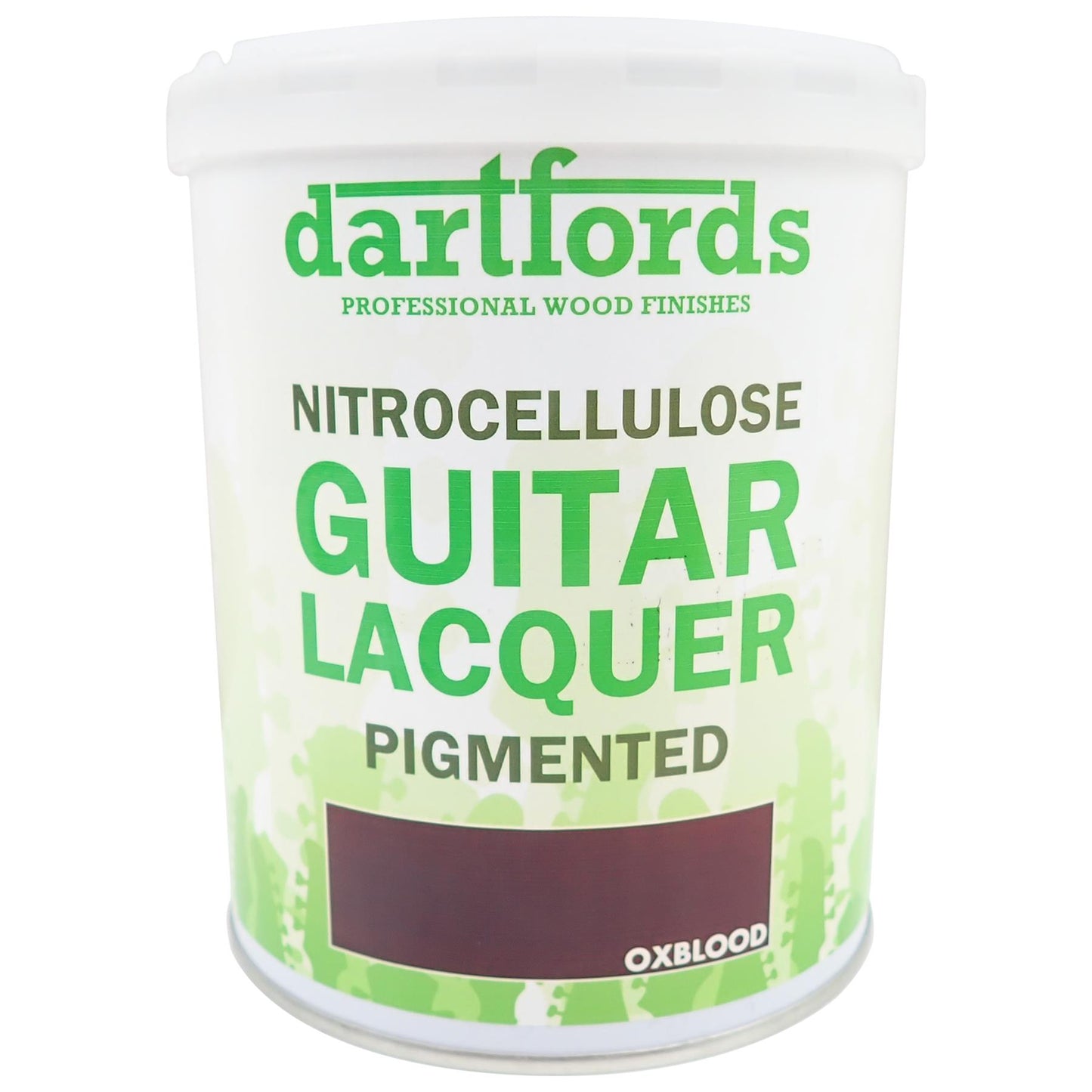 dartfords Oxblood Pigmented Nitrocellulose Guitar Lacquer - 1 litre Tin