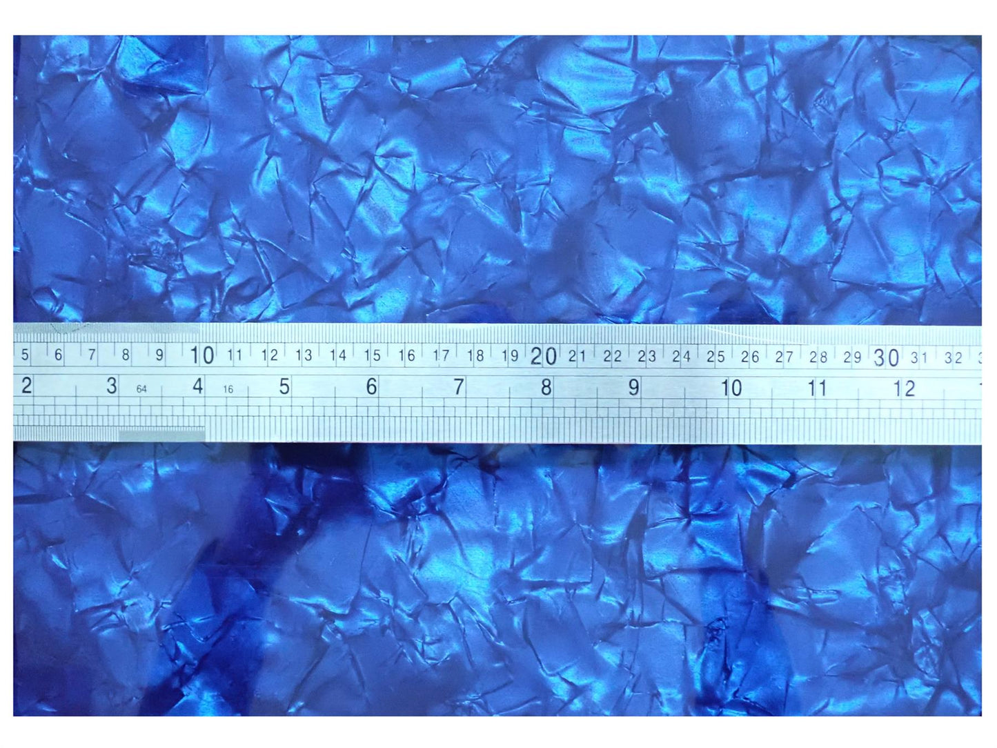 Incudo Blue Large Pearloid Celluloid Drum Wrap - 1600x700x0.5mm