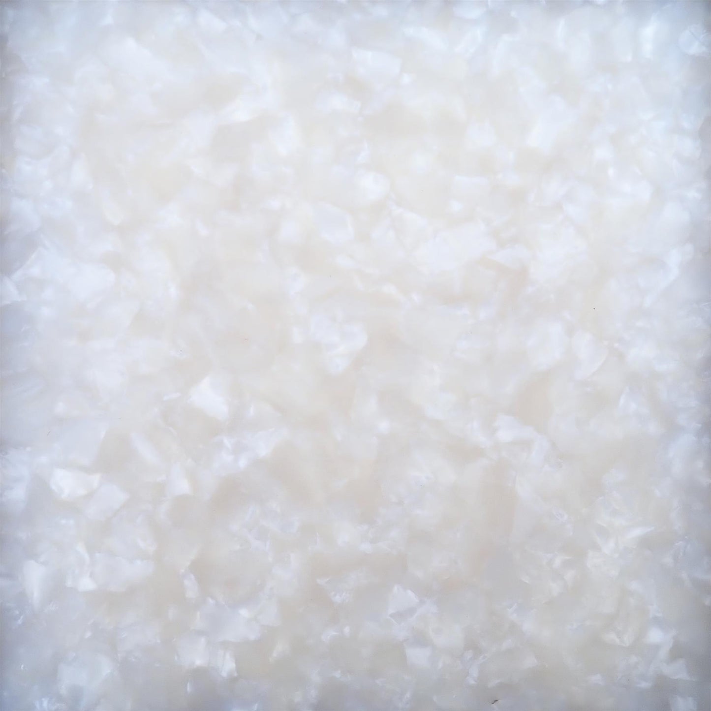 Incudo White Pearloid Cellulose Acetate Block - 165x100x10mm