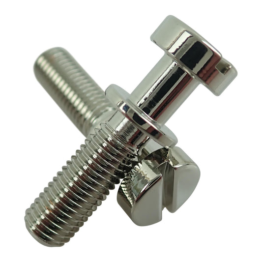 Towner Nickel Replacement Us Standard Tailpiece Mounting Studs (No Anchors)