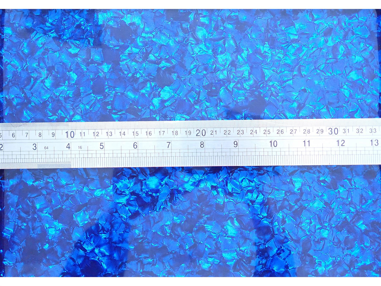 Incudo Blue Pearloid Celluloid Drum Wrap - 1600x700x0.5mm
