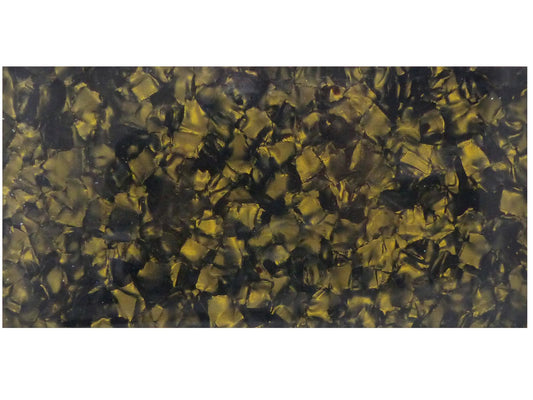 Incudo Bronze Pearloid Celluloid Sheet - 200x100x0.46mm (7.9x3.94x0.02")